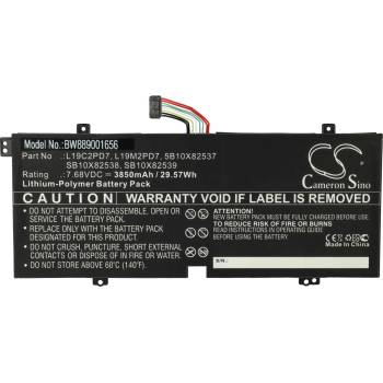 VHBW Батерия за Lenovo Ideapad Duet 3-10IGL5, 3850 mAh (889001656)