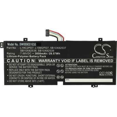 VHBW Батерия за Lenovo Ideapad Duet 3-10IGL5, 3850 mAh (889001656)