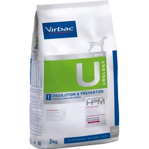 Virbac Urology Dissolution & Preventation - Диетична храна за кучета за разтваряне на струвитни и превенция на оксалатни камъни