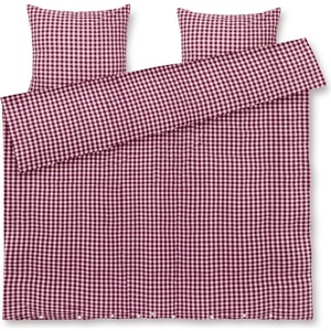 Juna Bæk & Bølge Комплект спално бельо 200 x 220 см, сливово-розов, с 2 калъфки 60 x 63 см (646602)