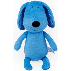 Moni Мека играчка За Гушкане Dog 28cm син 81993 (111058)