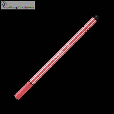 STABILO Pen 68 hrdzavo červená