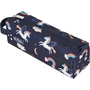 Herlitz Ученически несесер празен, с дръжка, Quatro, мотив Dreamy Unicorn - Herlitz