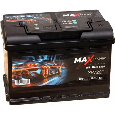 MAXPOWER EFB 12V 72Ah 720A XP720P