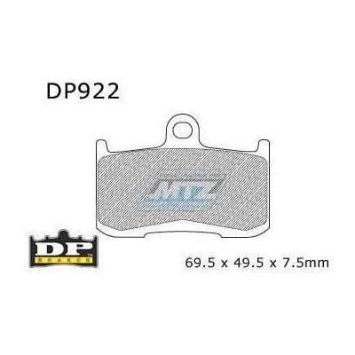 Destičky brzdové DP922-SDP DP Brakes - směs SDP Sport HH+ DP922-SDP