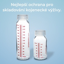 Sterifeed skleněná kojenecká láhev transparentní 240 ml