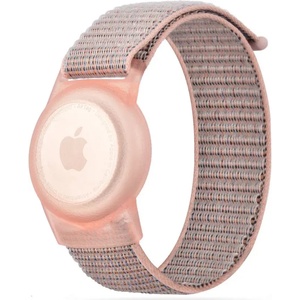 Tech-Protect Nylon for Kids Apple AirTag - pink