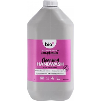 Bio-D tekuté mydlo na ruky s vôňou slivky a moruše 5 l