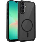  Удароустойчив калъф Matte PC + TPU Anti-Drop за Samsung Galaxy A57, Черен