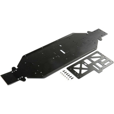 Losi šasi priečky hliník 4 mm DBXL-E 2.0