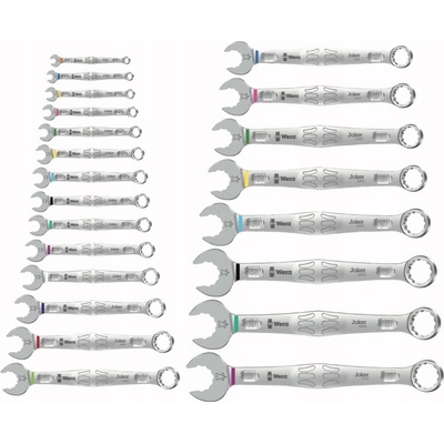 Wera Očkoploché kľúče 5,5 ÷ 32 mm 6003 Joker 22 Set 1 Sada 22 dielov 020232
