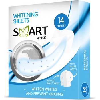 Smart Wash Pracie obrúsky na biele prádlo 14 ks
