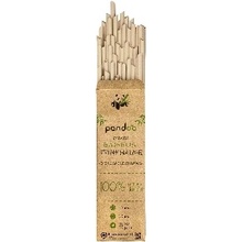 Pandoo Jednorazové bambusová slamka 50 ks