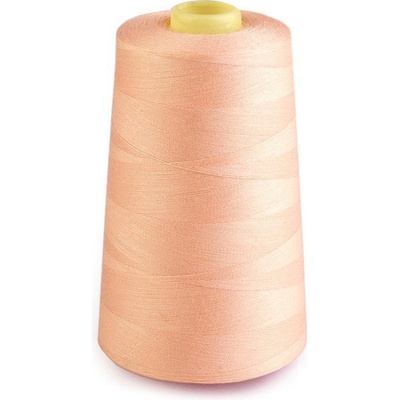 Prima-obchod Polyesterové nitě pro overlocky i klasické šití návin 5000 yards PES 40/2, barva 532 Apricot Sherbet