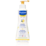Mustela Bébé Dry Skin подхранващ почистващ гел, съдържащ защитен крем, възстановяващ кожната бариера за деца от раждането им 300ml