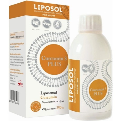 Liposol Lipozomálny kurkumín 3 250 ml