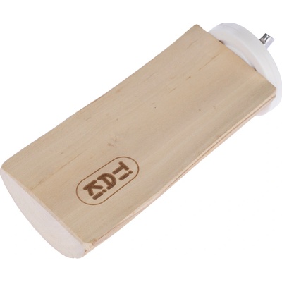 TIAKI dřevěné bidýlko z Jávy, ploché 4-5 x 10 cm