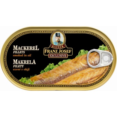 Franz Josef Kaiser Makrela uzená filety v oleji 170 g