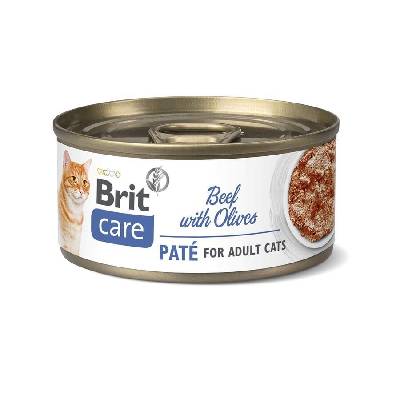 Brit Care Cat Beef Paté with Olives 70g
