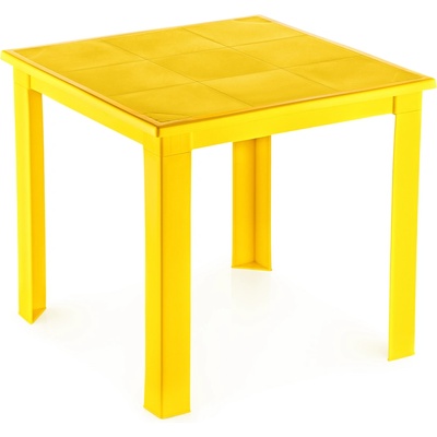 Horecano KIDS-Детска маса 48x48xh40cm ЖЪЛТА (TRN-050-02) (014801)