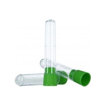 SYNTESYS Skúmavka na moč 12 ml sterilná, zelený vrchnák (DLB-301402) 1x1 ks