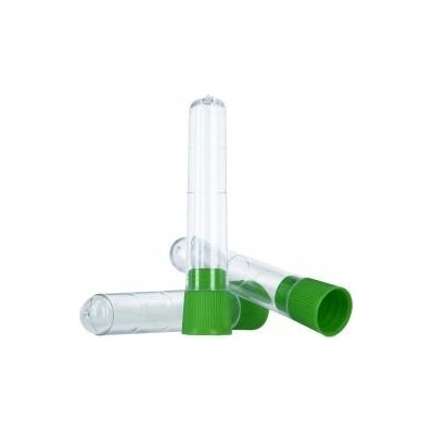 SYNTESYS Skúmavka na moč 12 ml sterilná, zelený vrchnák (DLB-301402) 1x1 ks