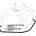 JBL CP 500 Pump head rubber gasket - Гумен уплатнения за помпа CP 500