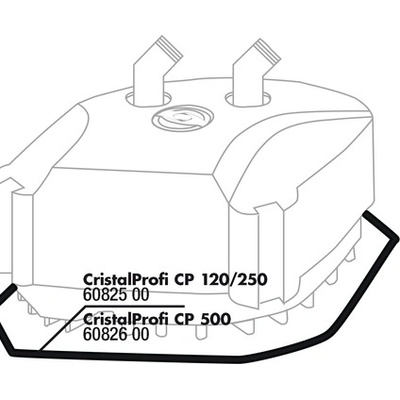 JBL CP 500 Pump head rubber gasket - Гумен уплатнения за помпа CP 500
