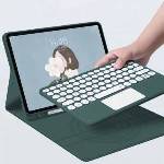 Stradour Bluetooth touchpad keyboard case for iPad Pro 13 Gen5 (Green)