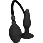 DreamToys MenzStuff L - надуваем анален плъг (черен, голям) - desirel