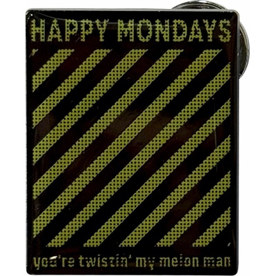 RukaHore odznak Happy Mondays pin badge twistin my melon
