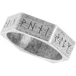 NNM пръстен Hexagon Viking Nordic Runes RETRO - SS8-R230 РЕТРО