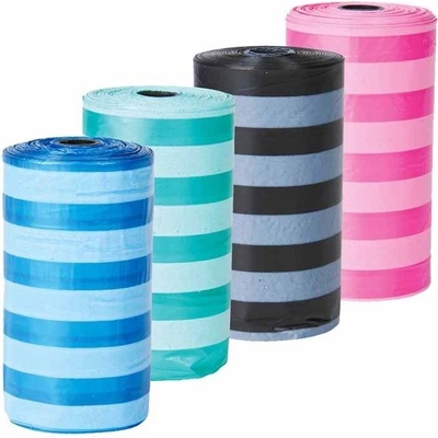 Trixie sáčky a hovínka BAREVNÉ 4 x 20 ks