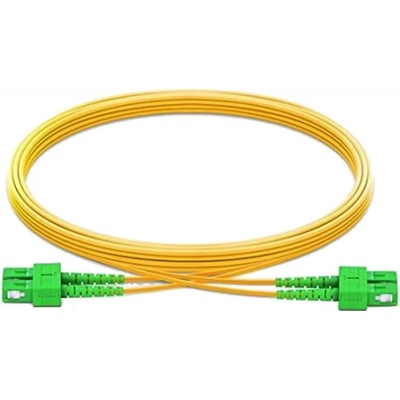 Conneu Оптични пач корди SC-APC - SC-APC сингъл мод, дуплекс, 25м (CNFJ-SCASCAOS2DYE3mm-25)