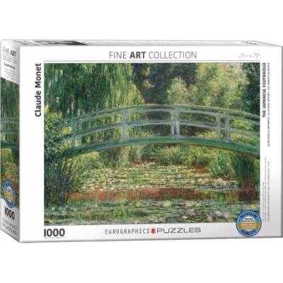 EUROGRAPHICS - Puzzle Monet: The Japanese Footbridge 2 - 1 000 piese