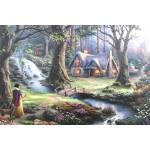 Schmidt Spiele - Puzzle Kinkade: Snow White - 1 000 piese