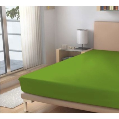 Polášek Jersey prostěradlo Exclusive Khaki zelené 180x200
