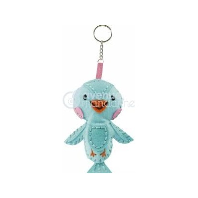Clairefontaine Set Nina Bird Sewing Keychain