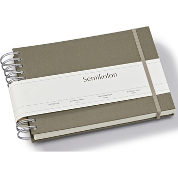 Semikolon Uni Mini Mucho албум за снимки, сиво-кафяв, с бели страници (369982)
