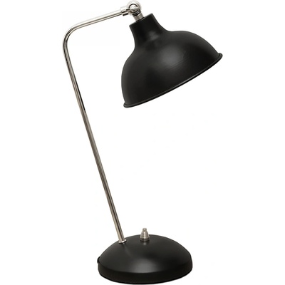 TopMebel Лампа Travis E14 метал в черен цвят 16.5x11x42см