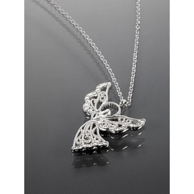 Prosperk Řetízek z chirurgické oceli s přívěskem anděla S5197