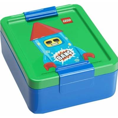 Lego Rocket Blue/Green obedár 170 x 135 x 69 mm