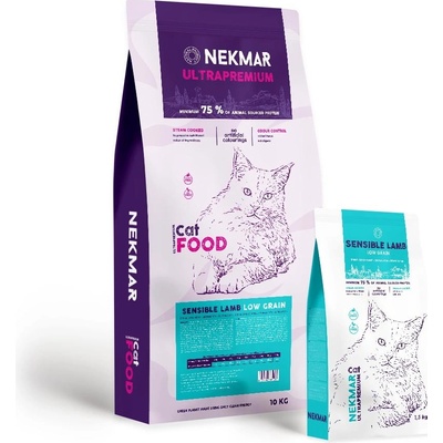 NEKMAR Cat Low Grain Sensible Lamb 1,5 kg