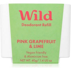 WILD Pink Grapefruit & Lime дезодорант стик пълнител 40 гр