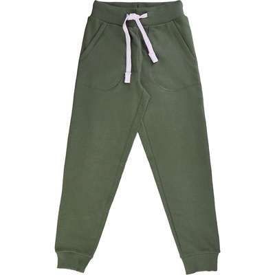 Chlapecké tepláky Street Style khaki