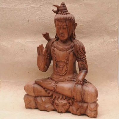 Socha Šíva / Shiva 40 cm sedící