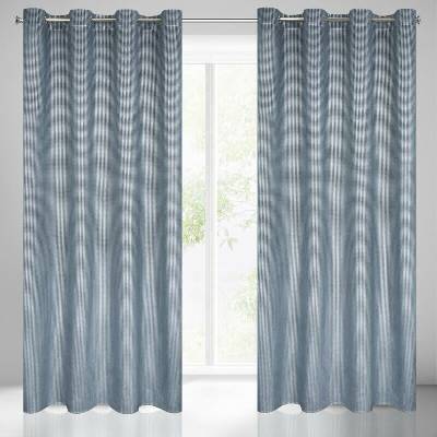 Takoy Zamatový záves DARCY so striebristou potlačou pepitky-HF-384577 | 140 x 250 cm