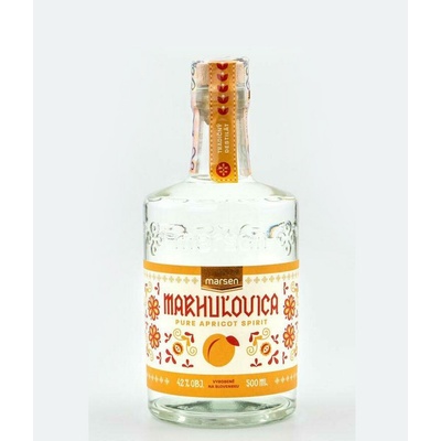 Marsen Marhuľovica Traditional 42% 0,5 l (čistá fľaša)
