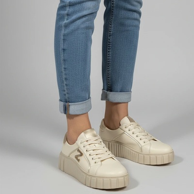 Ежедневни дамски обувки A18091-3 Beige