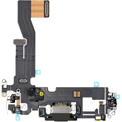 AppleKing nabíjací a audio flex konektor pre Apple iPhone 12 - čierna